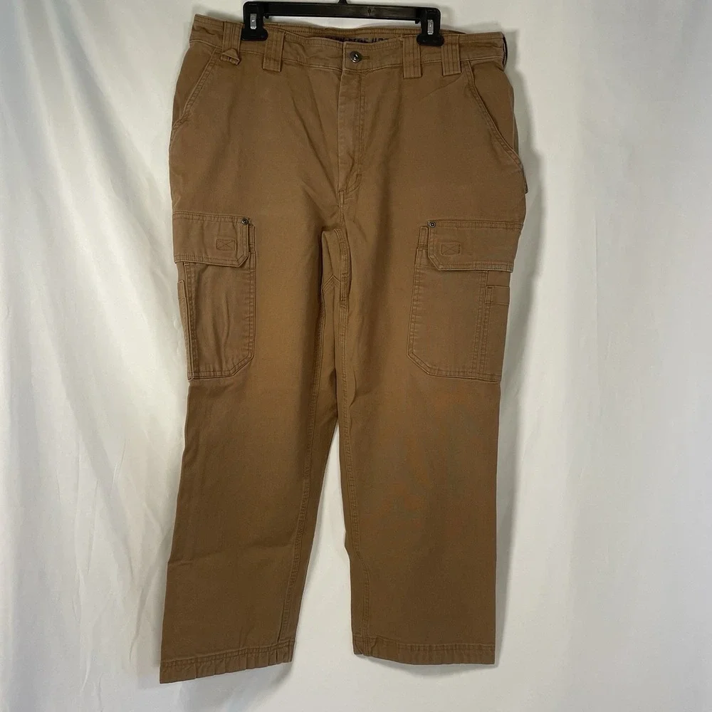 Duluth Trading Flex Fire Hose Work Wear Cargo Pants Men's 40x28 Relaxed Fit Work